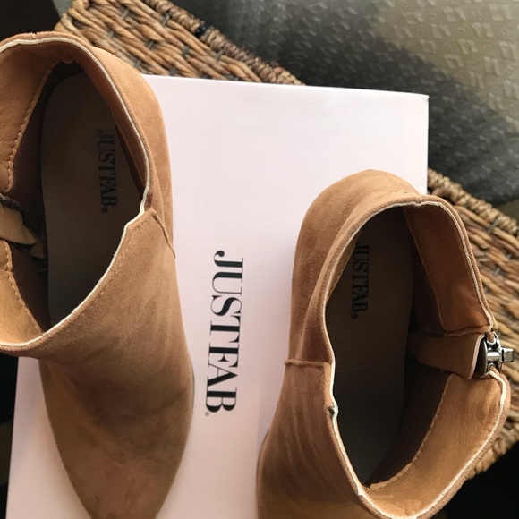 Just Fab camel booties - Picture 5 of 6